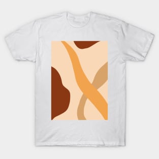 Abstract Earth Tones 3.9 T-Shirt